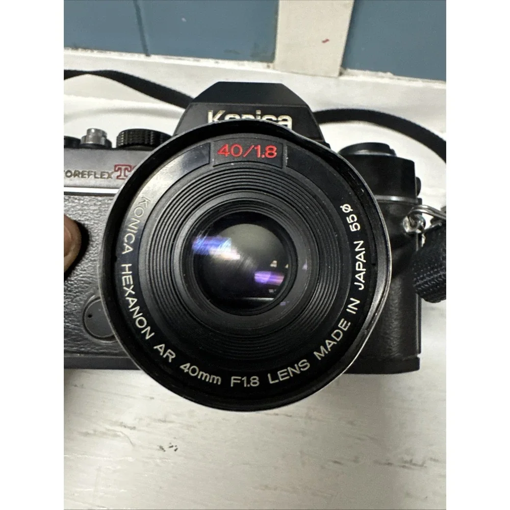 Konica  Autoreflex TC‎ 35mm SLR camera with 50mm F1.4 lens UNTESTED